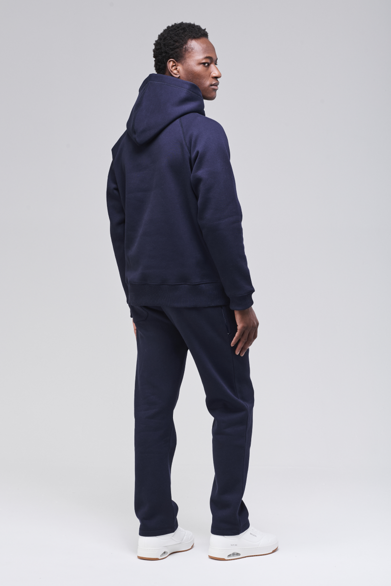 Side view, classic hoodie