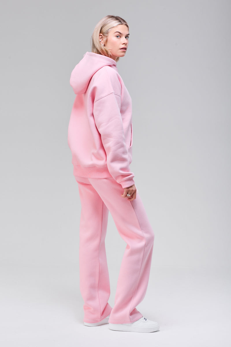 Side view, relaxed fit, heavyweight fabric
